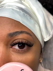 Permanent makeup work by Wink’n Minks Fayetteville Lashes in Fayetteville, GA
