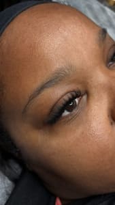 Permanent makeup work by Wink’n Minks Fayetteville Lashes in Fayetteville, GA