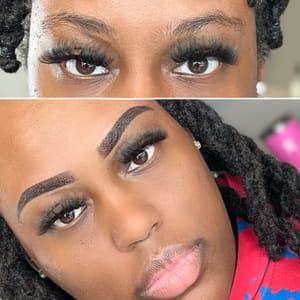 Permanent makeup work by XO Beauty & Brows in Atlanta, GA