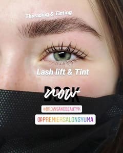 Permanent makeup work by Yumas Threading & Microblading in Yuma, AZ