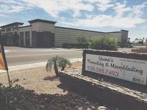 Permanent makeup work by Yumas Threading & Microblading in Yuma, AZ