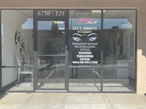 Permanent makeup work by Zee’s Boutique in Peoria, AZ