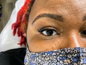 Permanent makeup work by Zeke J Esthetics in Madison Heights, MI