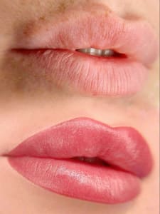Permanent makeup work by Zore Suleimanova Beauty Salon in Newport Beach, CA