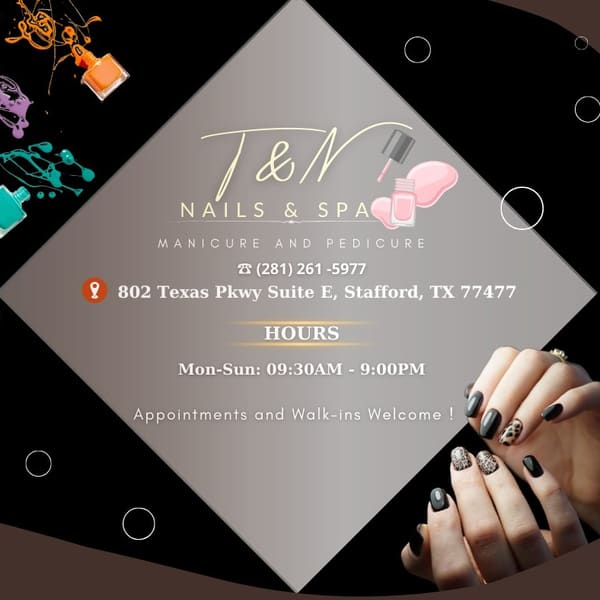 T&N Nails & Spa - permanent makeup work in Stafford, TX