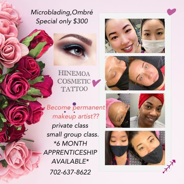 Hinemoa Cosmetic Tattoo - areola tattoo in Las Vegas, NV