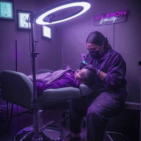 Lux Brow Vanity - permanent makeup work in New Caney, TX