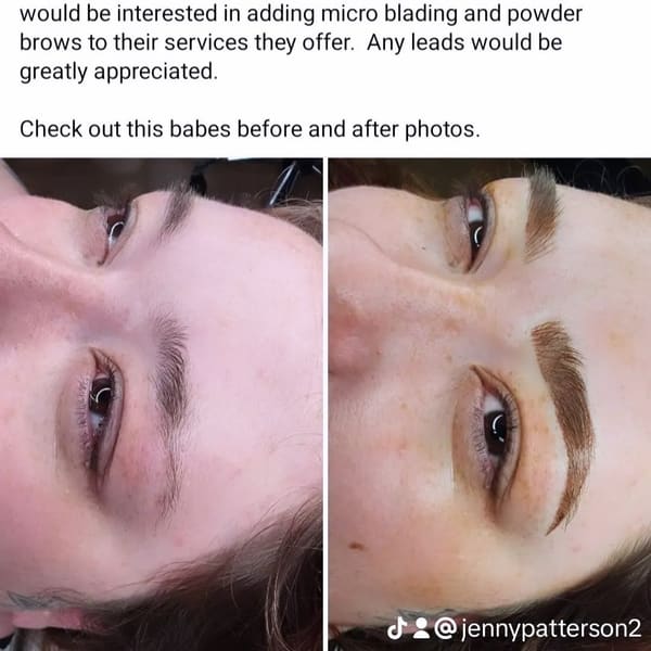 Brows for babes - permanent makeup work in Napoleon, OH