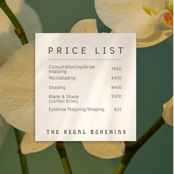 The Regal Bohemian - permanent makeup work in Athens, OH