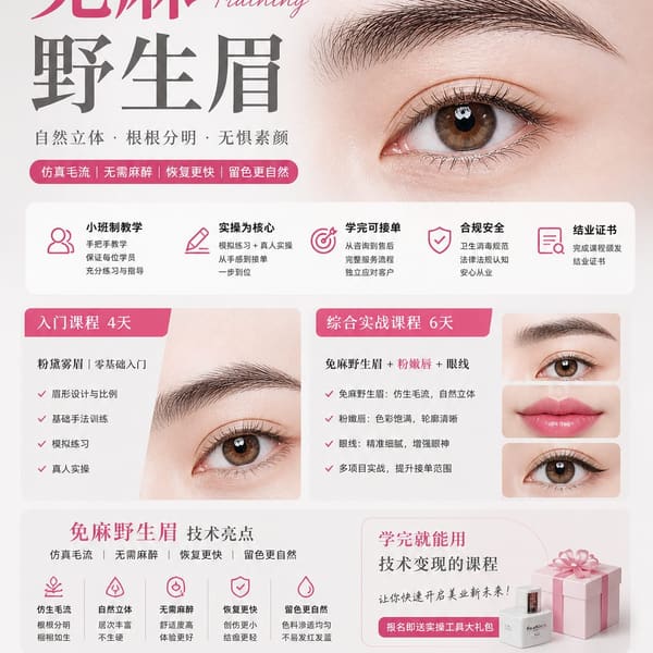 专业野生眉纹绣 Dbw Brow Artistry - permanent makeup work in City Of Industry, CA
