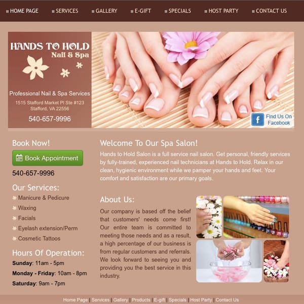 Hands To Hold Nail Spa - permanent makeup work in Stafford, VA