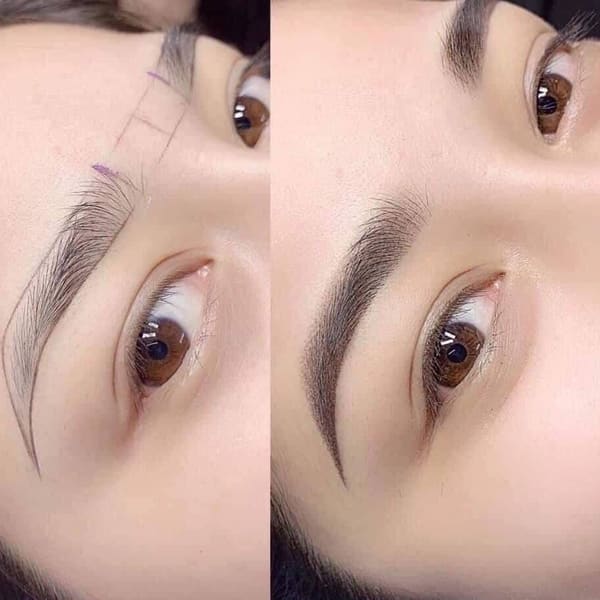 Brows like feather - permanent makeup work in Manhasset, NY
