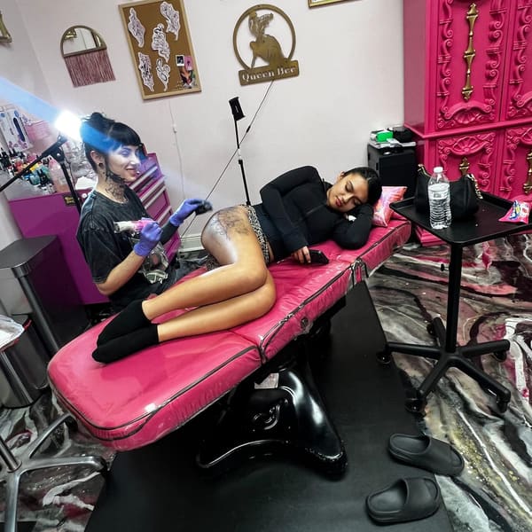 The Plastic Flamingo Tattoo and Beauty Parlor - permanent makeup work in Daytona Beach, FL