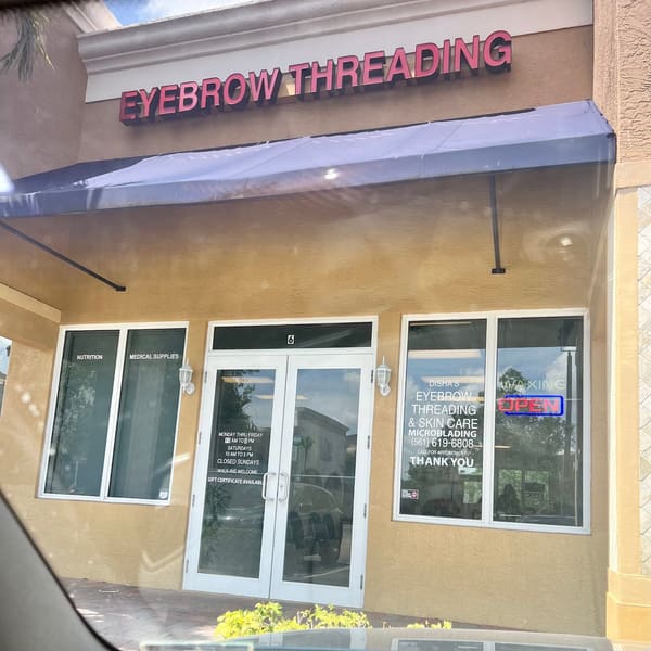 Disha's Eyebrow Threading and Skincare - microblading in West Palm Beach, FL