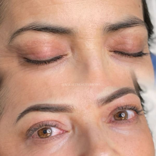 Aglaetbeauty brows - permanent makeup work in Smithtown, NY