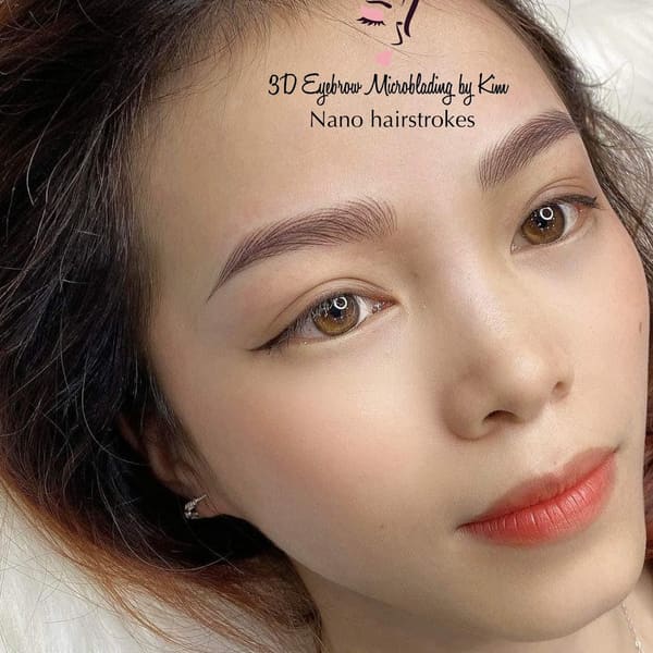 3D Eyebrows by Kim Aesthetic Beauty - permanent makeup work in Anaheim, CA
