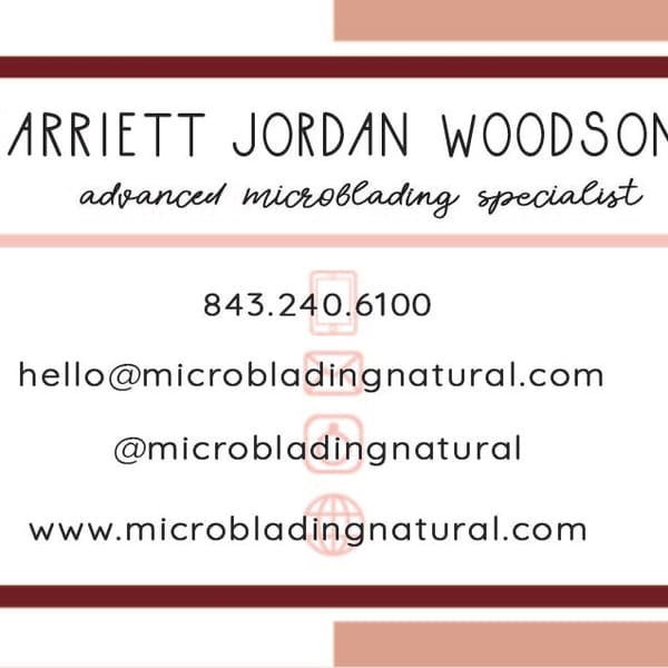 Microblading Natural - permanent makeup work in Asheville, NC