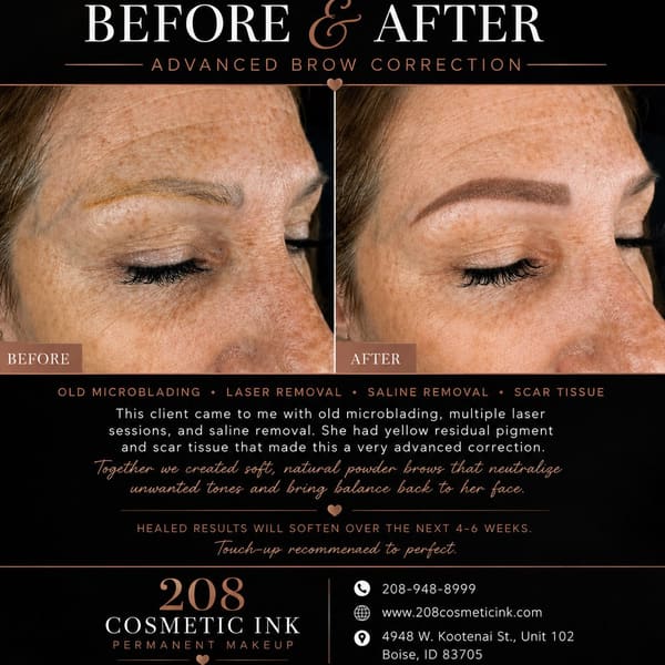 208 Cosmetic Ink - microblading in Boise, ID