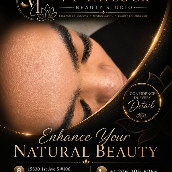Vy Tatlock Beauty Studio - permanent makeup work in Burien, WA