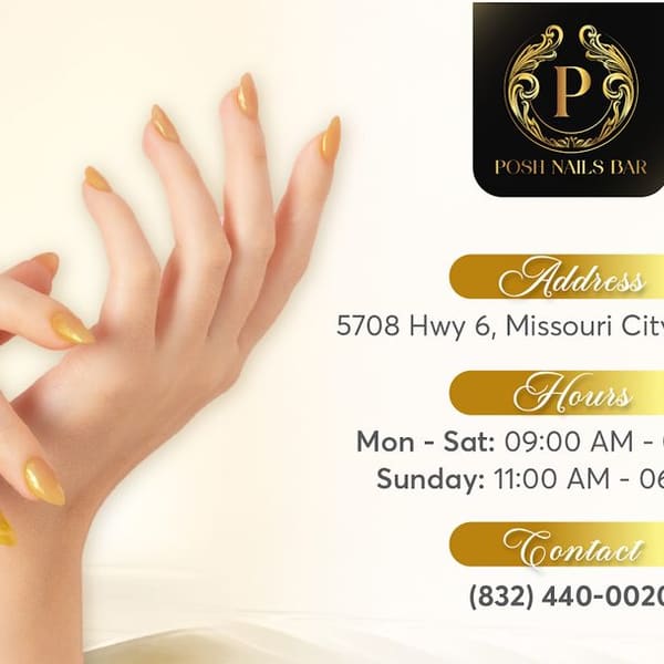 Posh Nails Bar - Missouri City (10% OFF WEEKDAY SPECIAL Monday – Wednesday) - permanent makeup in Missouri City, TX