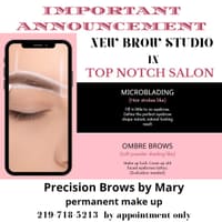 Precision Brows By Mary - permanent makeup work