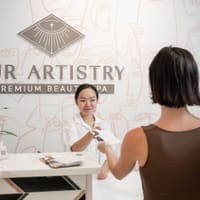Pur Artistry Japanese Head Spa DTC - permanent makeup work