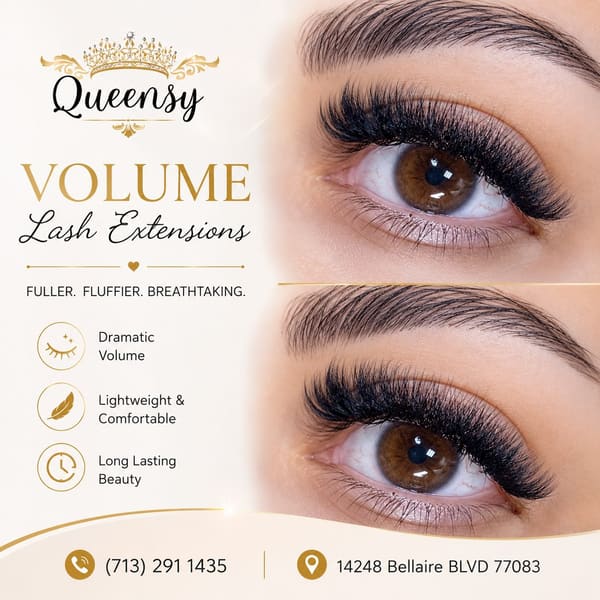 Queensy Hair, Brown Lash Studio - permanent makeup in Houston, TX
