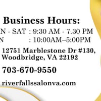 River Falls Salon - Hair and Nail Salon Woodbridge VA - permanent makeup work