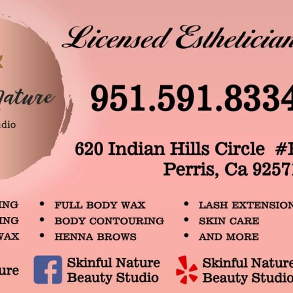 Skinful Nature Beauty Studio - permanent makeup in Perris, CA
