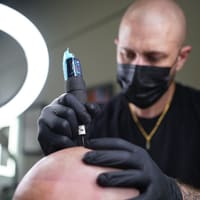 Stevey G Scalp Micropigmentation - permanent makeup work
