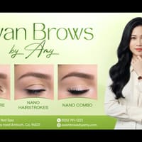 Swan Brows by Amy - permanent makeup work
