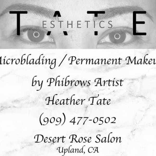 Tate Esthetics - permanent makeup in Upland, CA