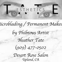 Tate Esthetics - permanent makeup work
