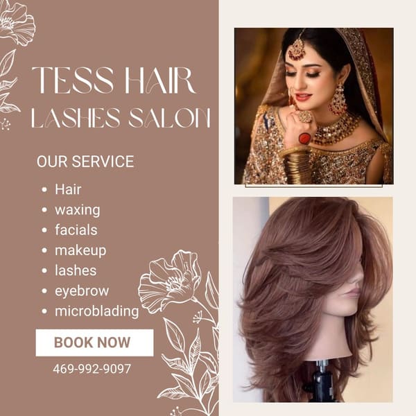 Tess Hair & Lashes(brow,Facial,waxing,makeup)inside phenix salon suite - permanent makeup in Frisco, TX