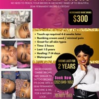 The Glow Up Beauty Bar - permanent makeup work