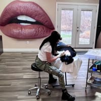 Vanity and Mascara - permanent makeup work